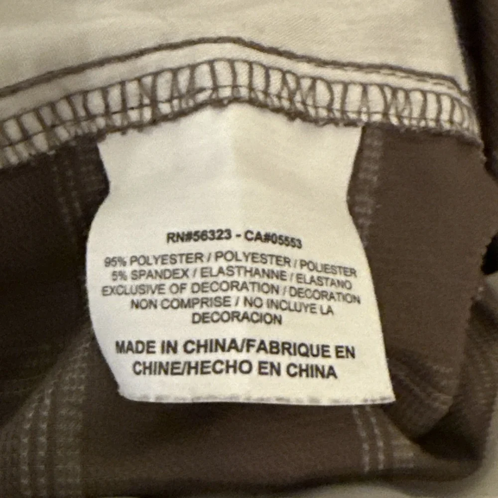 Nike Golf Shorts Men's Size 36 (Act 37) Brown Plaid Polyester /Spandex Stretch‎